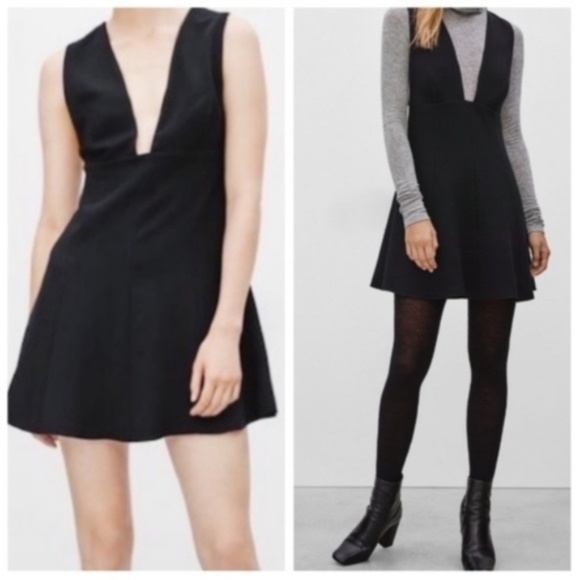 Aritzia Dresses & Skirts - Like New Aritzia Wilfred Black  Montbrun Dress (6)